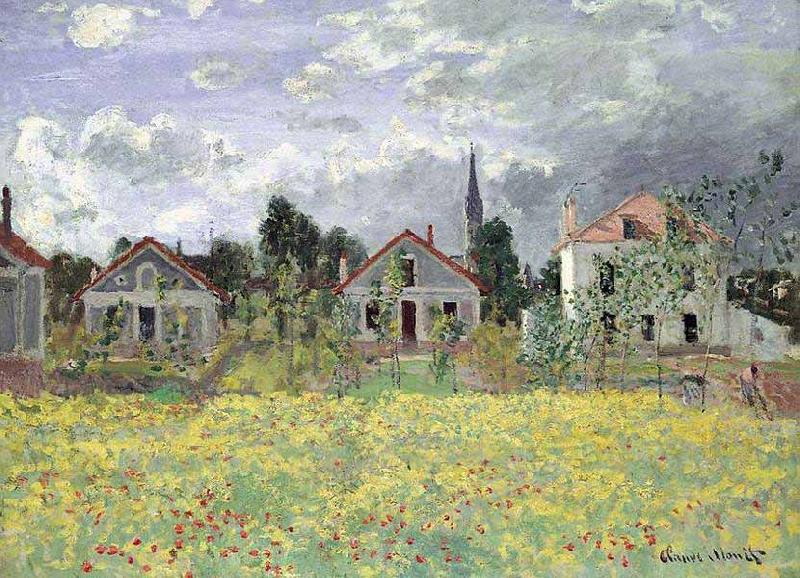 Claude Monet Maisons dArgenteuil